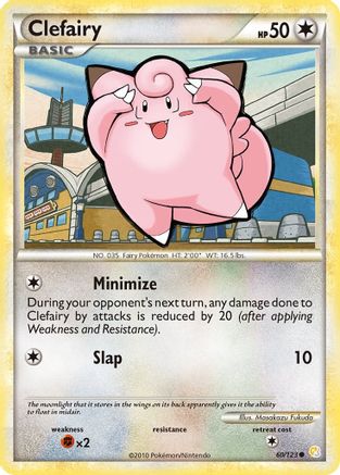 Clefairy 060 HeartGold SoulSilver - Common