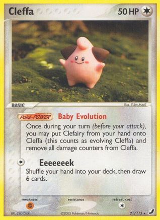 Cleffa Unseen Forces - Rare