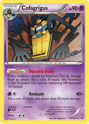 Cofagrigus (47) Noble Victories - Rare