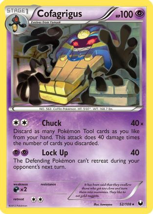 Cofagrigus - Reverse Holofoil Dark Explorers - Rare