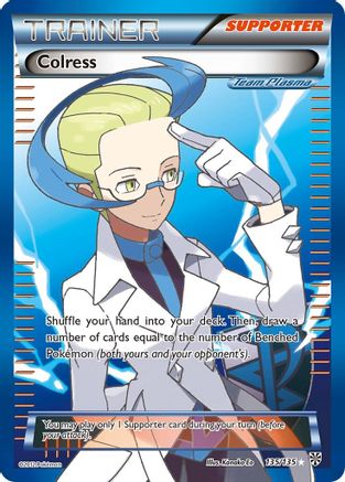 Colress (Team Plasma) (135 Full Art) - Holofoil Plasma Storm - Ultra Rare