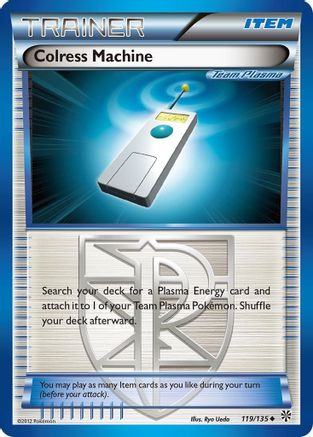 Colress Machine (Team Plasma) 119 Plasma Storm - Uncommon