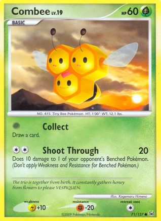 Combee - Reverse Holofoil Platinum - Common