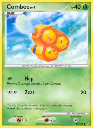 Combee - Reverse Holofoil Supreme Victors - Common