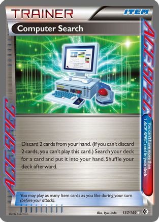 Computer Search/149 - Holofoil Boundaries Crossed - Rare Ace
