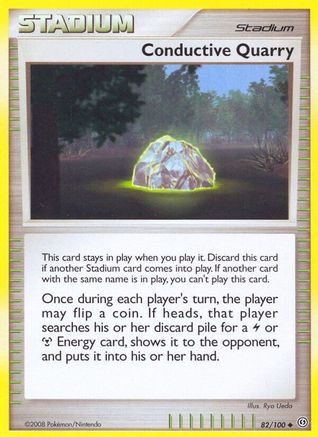 Conductive Quarry - Reverse Holofoil Stormfront - Uncommon