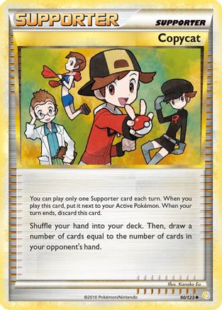 Copycat 090 - Reverse Holofoil HeartGold SoulSilver - Uncommon