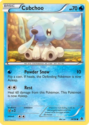 Cubchoo (28) (28) 028 Emerging Powers - Common