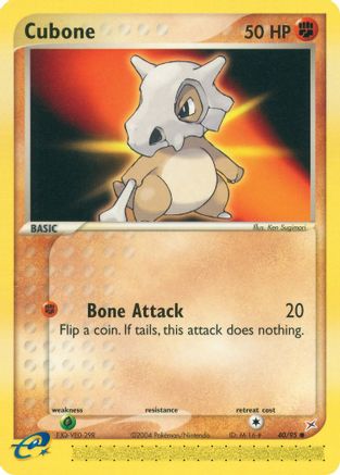 Cubone/95 Team Magma vs Team Aqua - Common