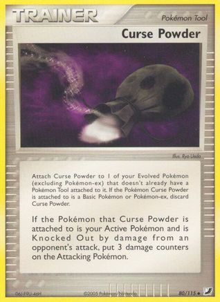 Curse Powder - Reverse Holofoil Unseen Forces - Uncommon