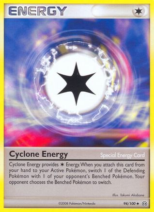 Cyclone Energy - Reverse Holofoil Stormfront - Uncommon