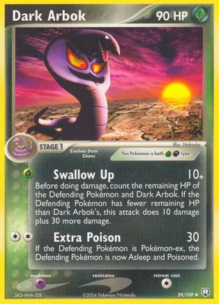 Dark Arbok 029 - Reverse Holofoil Team Rocket Returns - Uncommon