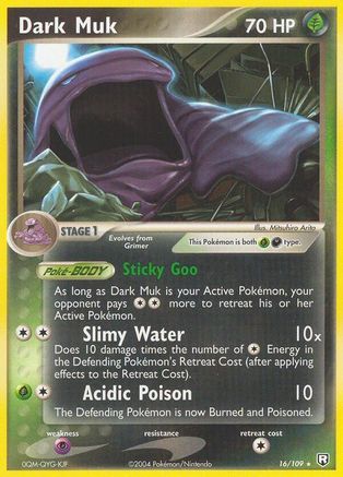 Dark Muk 016 Team Rocket Returns - Rare