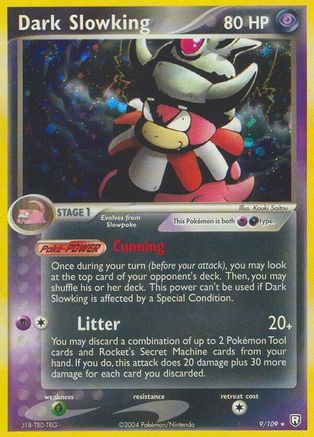 Dark Slowking 009 Team Rocket Returns - Holo Rare