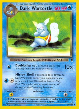Dark Wartortle 039 - Reverse Holofoil Legendary Collection - Uncommon