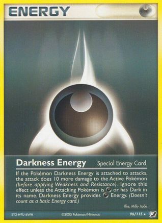 Darkness Energy (Special) - Reverse Holofoil Unseen Forces - Rare