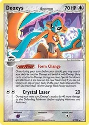 Deoxys (Delta Species - Normal Forme) - Holofoil Holon Phantoms - Holo Rare