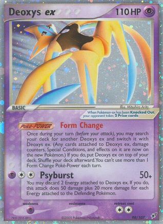 Deoxys ex (Attack Forme) Deoxys - Ultra Rare