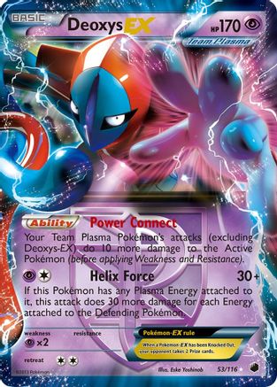 Deoxys EX (Team Plasma) - Holofoil Plasma Freeze - Ultra Rare