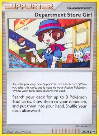 Department Store Girl 085 - Reverse Holofoil Arceus - Uncommon
