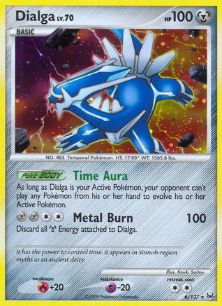 Dialga (6) - Reverse Holofoil Platinum - Holo Rare
