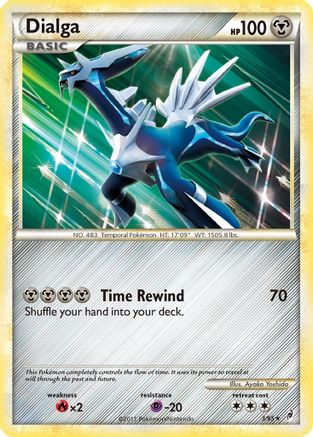 Dialga - Reverse Holofoil Call of Legends - Holo Rare