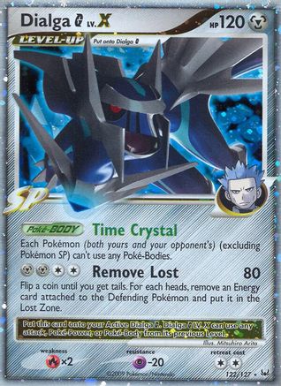 Dialga G LV.X - Holofoil Platinum - Ultra Rare