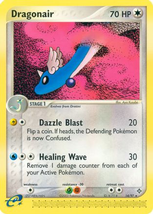 Dragonair 014/97 - Reverse Holofoil Dragon - Rare