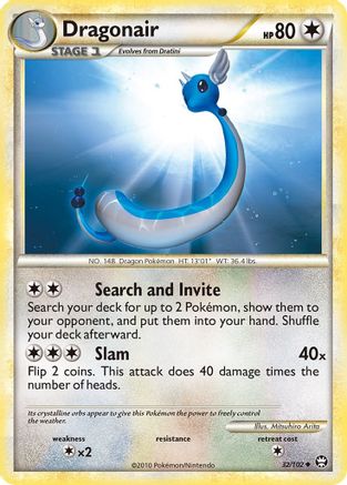 Dragonair - Reverse Holofoil Triumphant - Uncommon