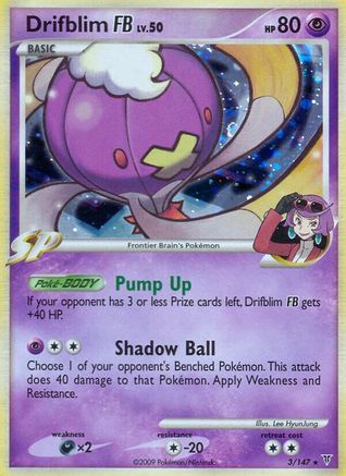 Drifblim FB - Holofoil Supreme Victors - Holo Rare