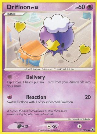 Drifloon - Reverse Holofoil Majestic Dawn - Common