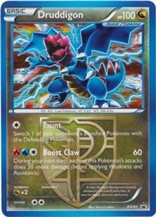 Druddigon (Team Plasma) - BW80 - Holofoil Black and White Promos - Promo