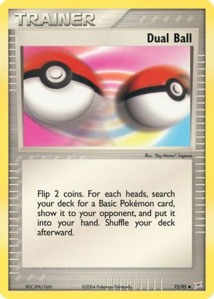 Dual Ball Team Magma vs Team Aqua - Uncommon