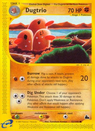 Dugtrio Skyridge - Common