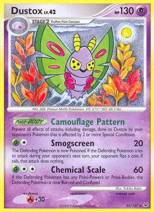 Dustox - Reverse Holofoil Platinum - Rare