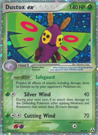 Dustox ex - Holofoil Legend Maker - Ultra Rare
