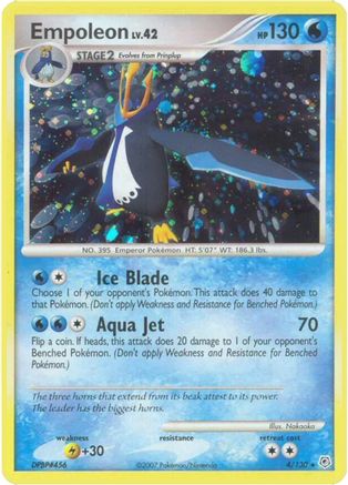 Empoleon 004 - Reverse Holofoil Diamond and Pearl - Holo Rare