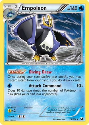 Empoleon - Holofoil Dark Explorers - Holo Rare