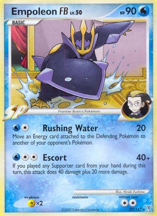 Empoleon FB - Reverse Holofoil Supreme Victors - Rare