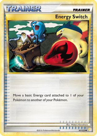 Energy Switch 091 HeartGold SoulSilver - Uncommon