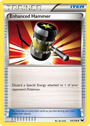 Enhanced Hammer - Reverse Holofoil Dark Explorers - Uncommon
