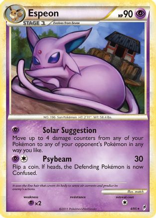 Espeon - Holofoil Call of Legends - Holo Rare