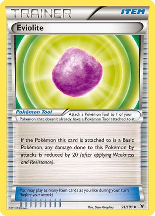 Eviolite - Reverse Holofoil Noble Victories - Uncommon