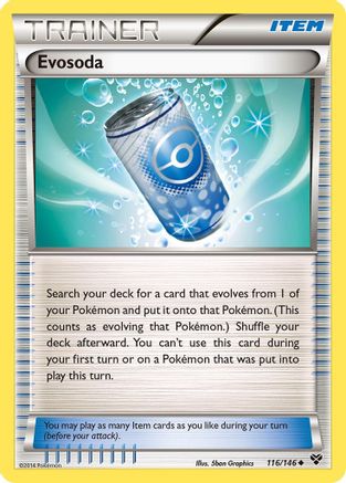 Evosoda 116 XY Base Set - Uncommon