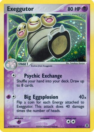 Exeggutor FireRed & LeafGreen - Holo Rare