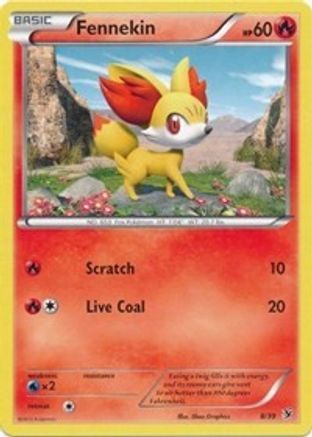 Fennekin - Holofoil Kalos Starter Set - Common