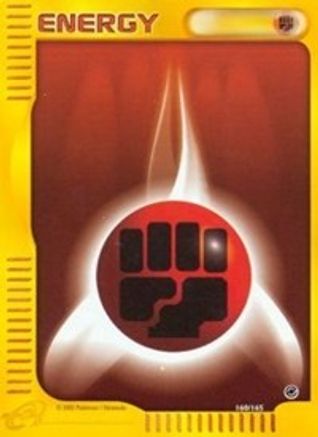Fighting Energy 160 - Reverse Holofoil Expedition - Common