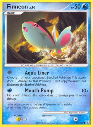 Finneon - Reverse Holofoil Stormfront - Common