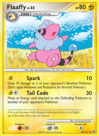Flaaffy - Reverse Holofoil Platinum - Uncommon