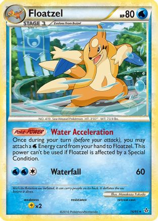 Floatzel Unleashed - Rare